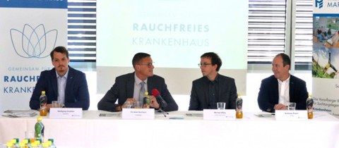 Vorreiterrolle beim Nichtraucherschutzauchfreies Krankenhaus in Vorarlberg